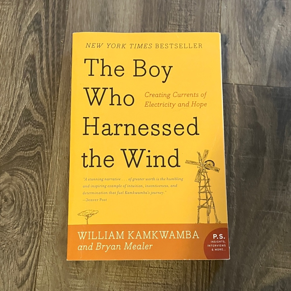 The Boy Who Harnessed the Wind Book
